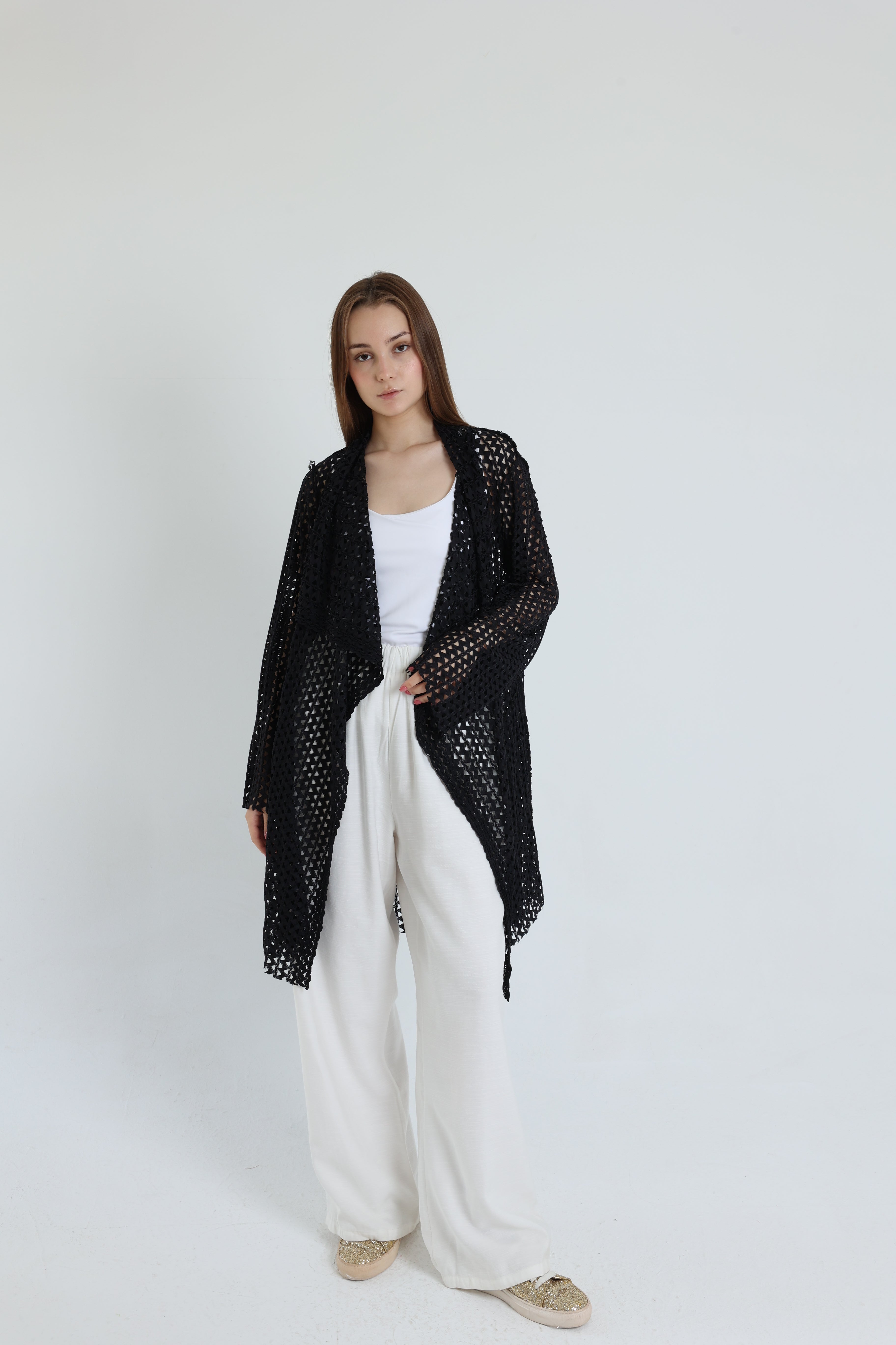 Black Netted Coverup