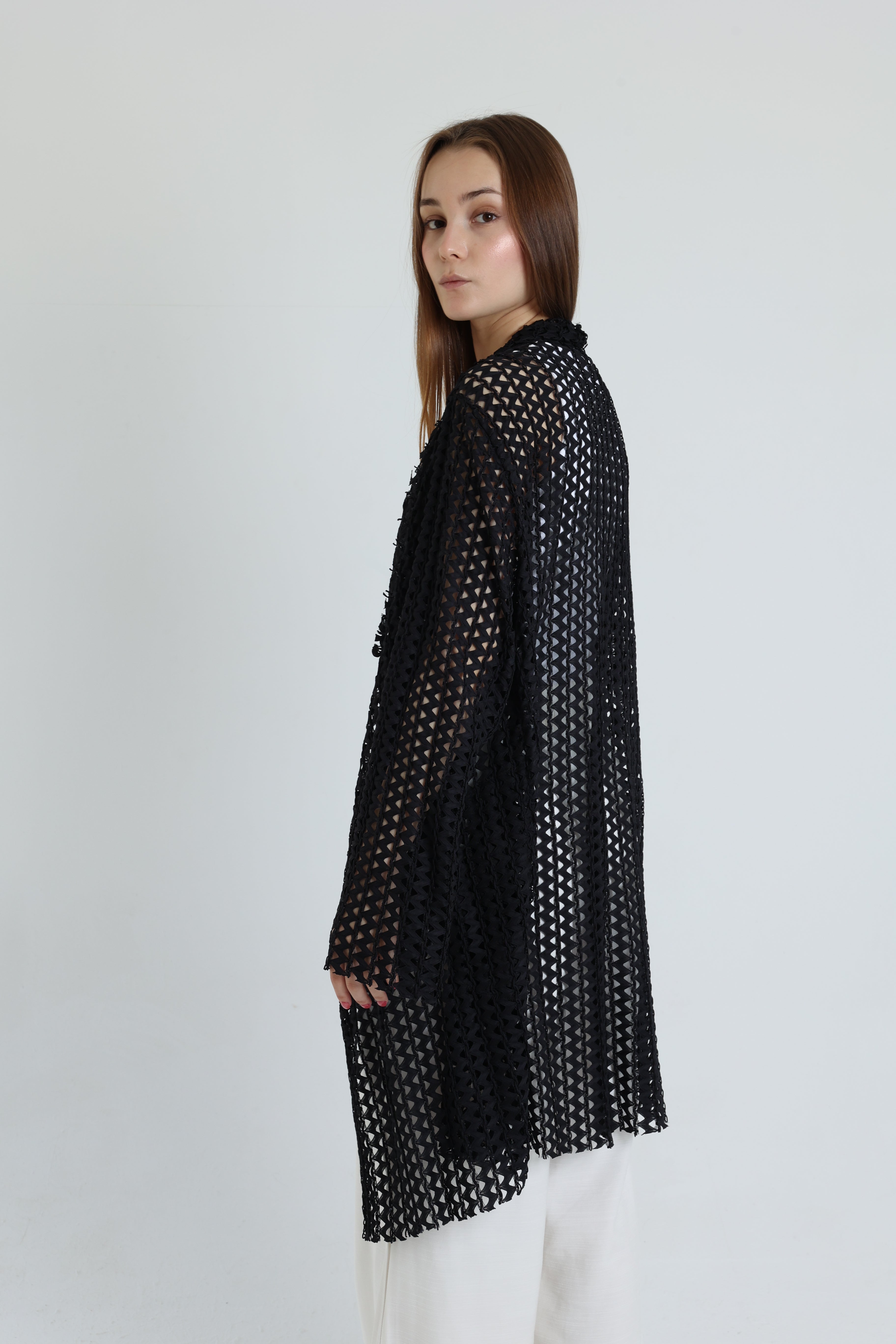 Black Netted Coverup