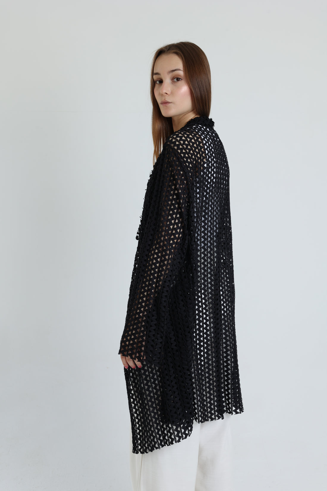 Black Netted Coverup