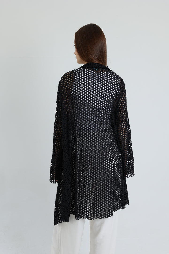 Black Netted Coverup