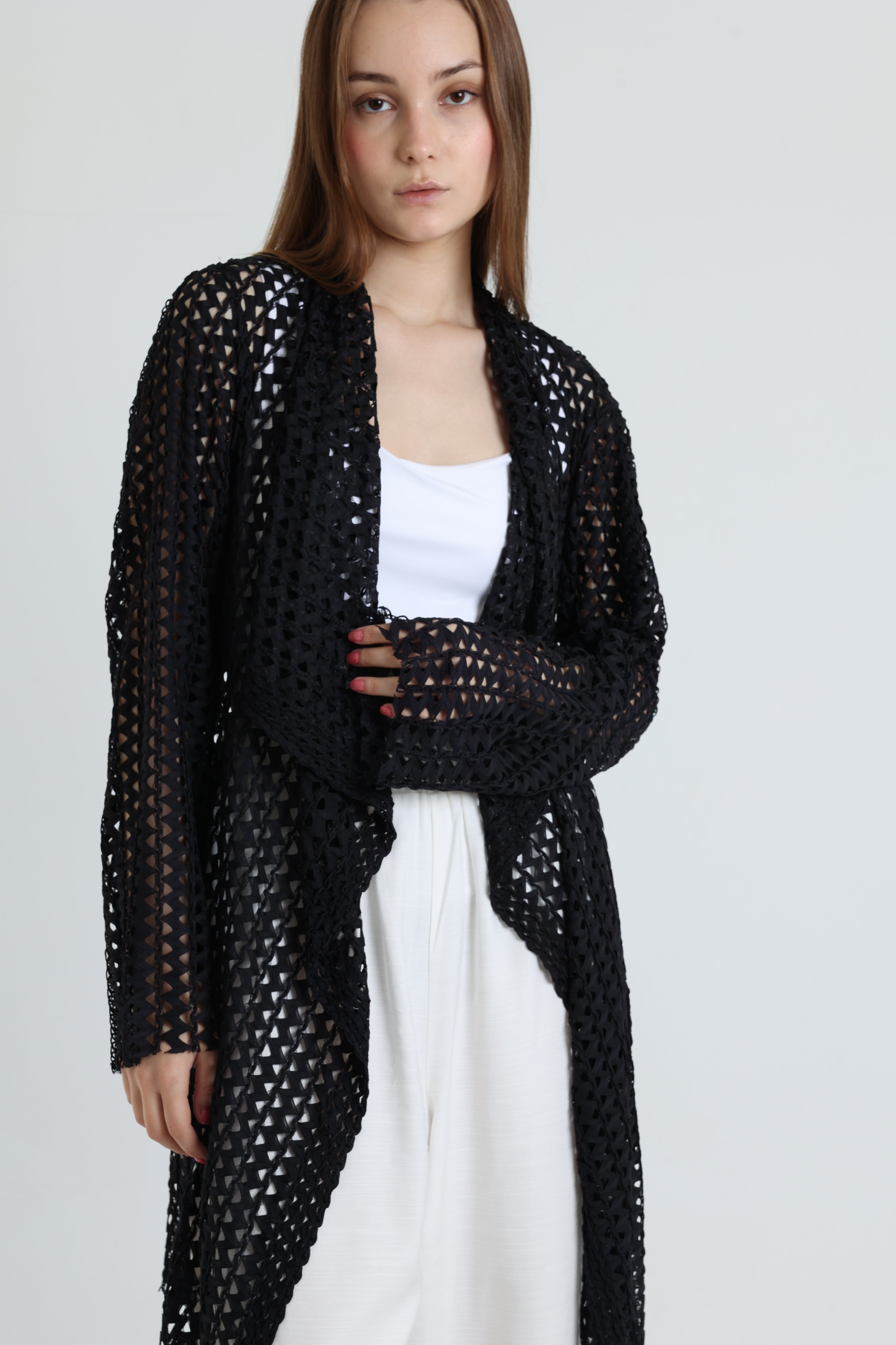 Black Netted Coverup